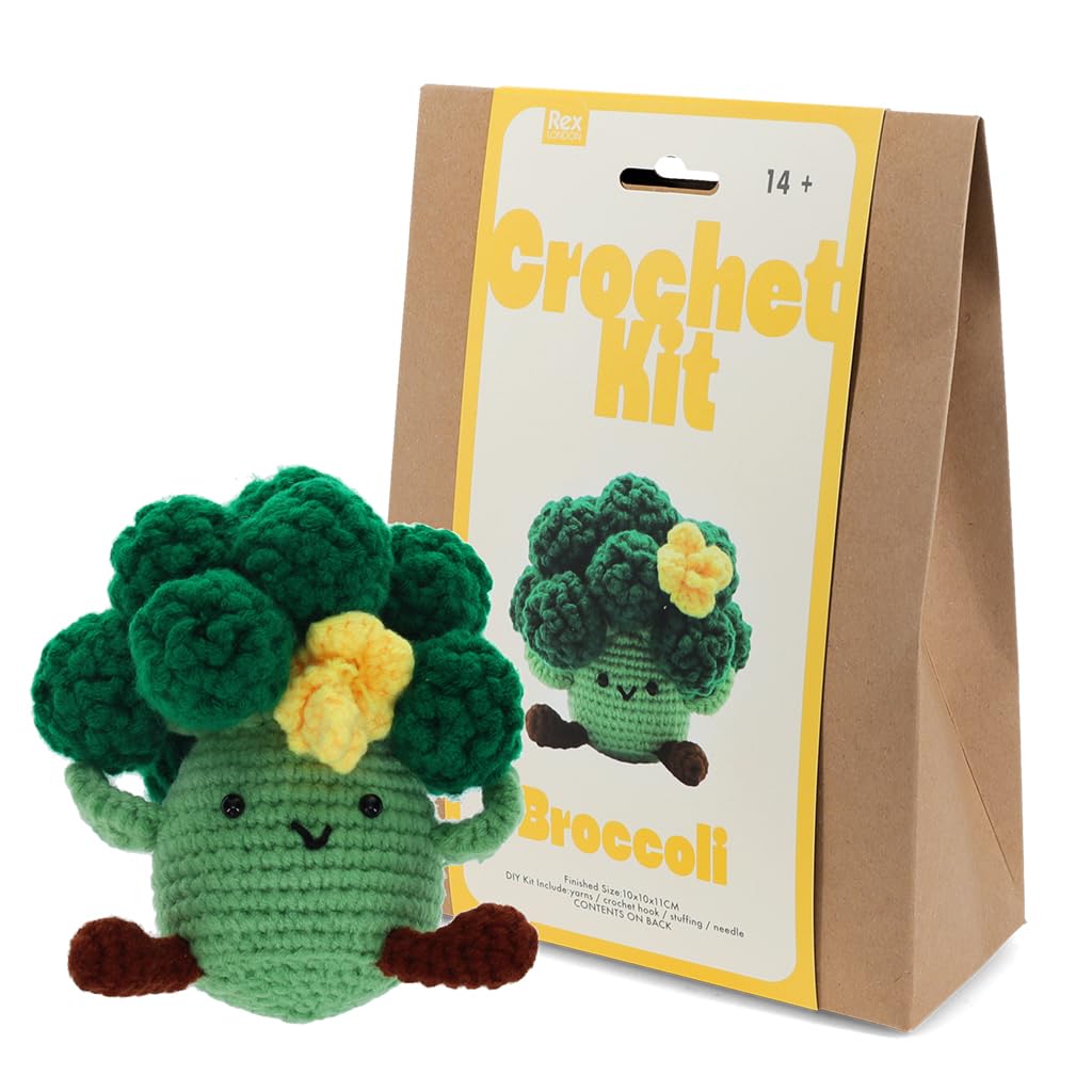 Rex London Broccoli Crochet Kit