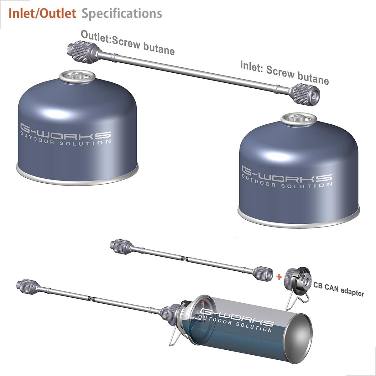 Dormont 1/4 X 24 Flex Tube Kit