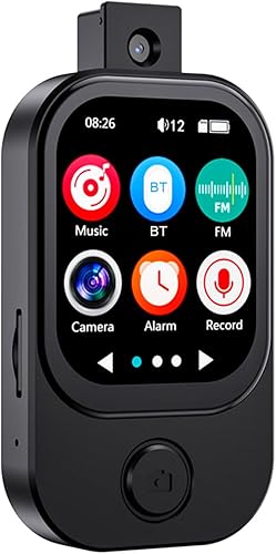 Miniatura 1 de Yoidesu Reproductor MP3 MP4, pantalla táctil de 2 pulgadas, reproductor de música portátil con pantalla de resolución de 240 x 296, cámara