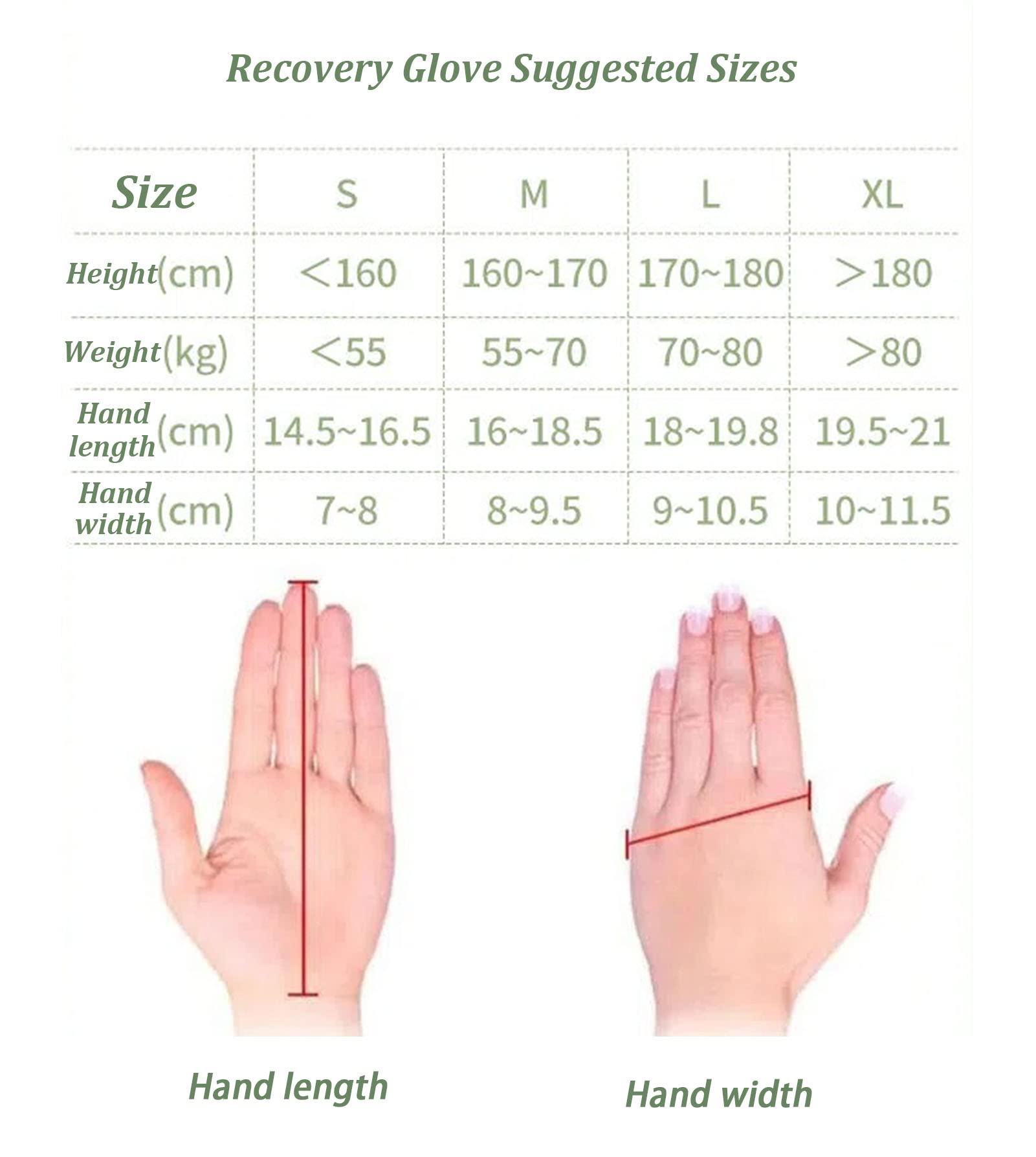 Guantes De Robot De Rehabilitación, Equipo De Recuperación De Golpes De Mano, Protector De Abrazadera Para Enderezar Los Dedos, Para La Recuperación De La Función De La(Size:Código L,Color:Derecha)