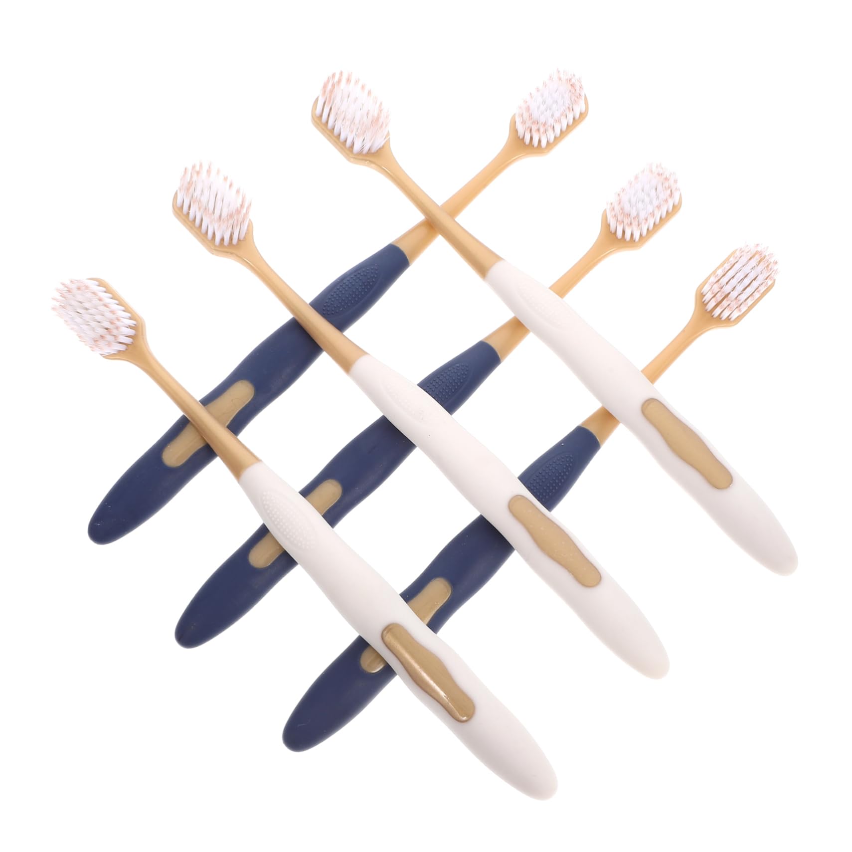 Spazzolino Portatile 36 Manuale Testa Set Morbido Pezzi a Larga | Set da Casa, Impugnatura Comoda, Setole Delicate, Materiali Pp e Tpr Pbt, Confezione per Uso Quotidiano