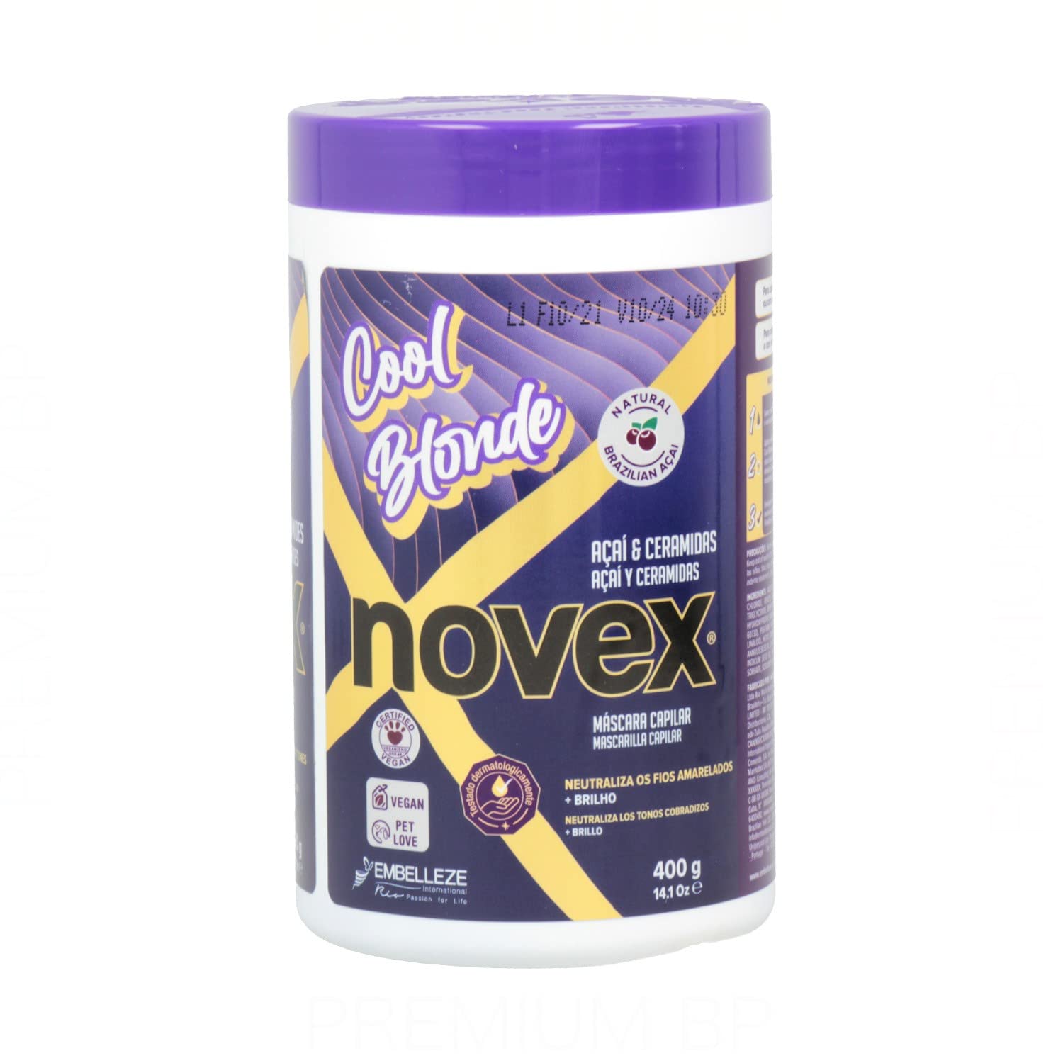 NOVEX Cool Blonde Hair Mask Exp 400g/14.1oz