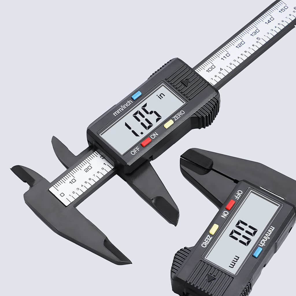 Elettronico Digitale Vernier Calibro 0-100mm Strumento di Misurazione per Gioielli Righello Digitale