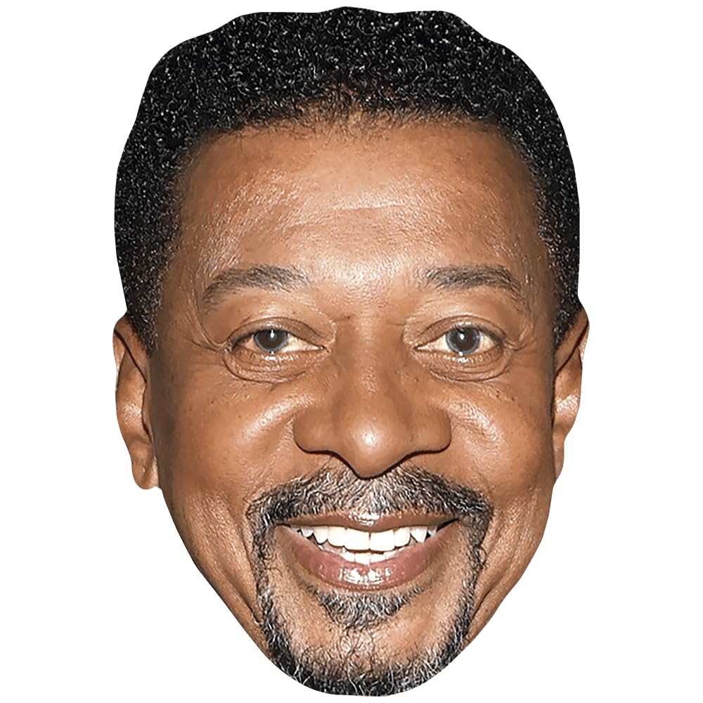 Robert Townsend (Smile) Celebrity Mask, Flat Card Face, Fancy Dress Mask