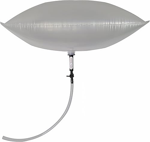 Miniatura 6 de Globo de Chimenea 21x10 pulgadas Máximo 2 Capas Almohada de Chimenea Inflable Tapón de Corrientes de Aire de Chimenea, Bloqueador de Aire Frío