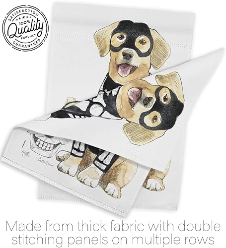 Miniatura 7 de Spooky Skeleton Lab Garden House Flag – Kit Otoño Halloween Bruja Trick or Treat Night Black Cat Season Otoño Calabaza – Cartel decorativo pequeño