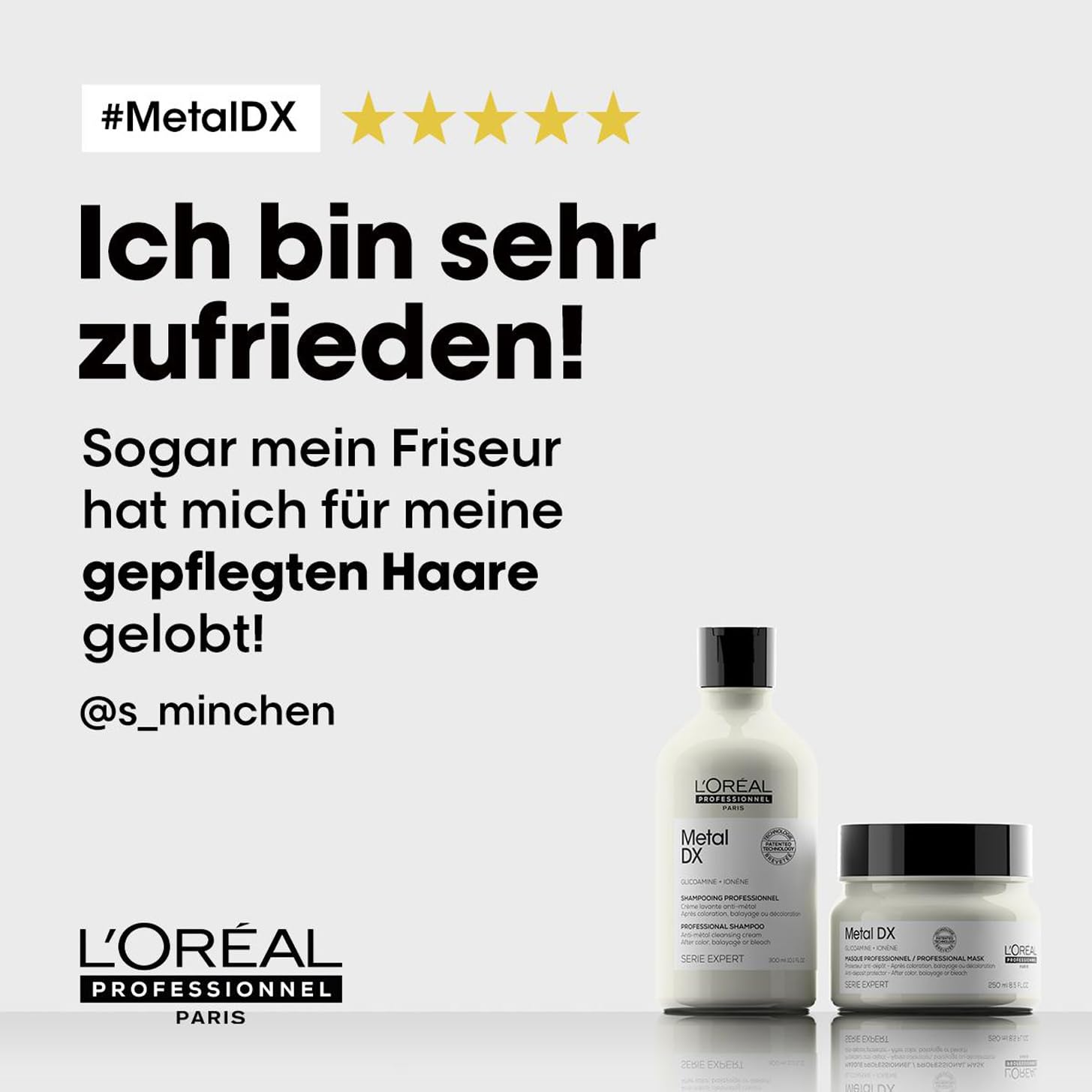 L'Oréal Professionnel Serie Expert Metal DX Haarpflege gegen Haarbruch & Farbveränderungen