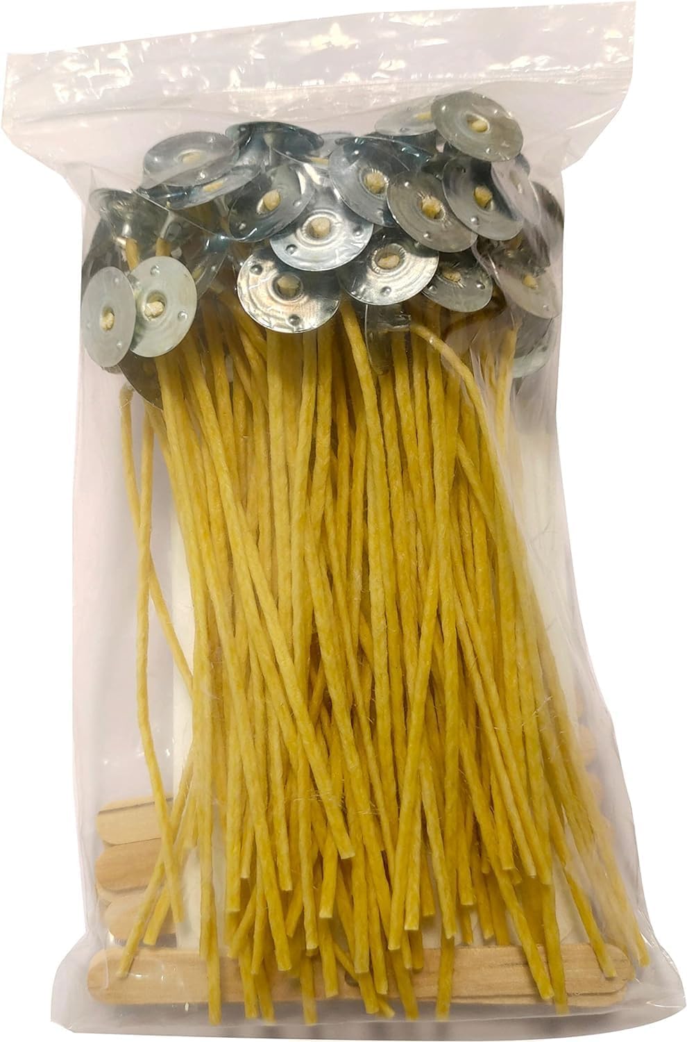 Zestaw knotów do świec konopnych, 2,5 mm, do samodzielnego wykonania, naturalne knoty do świec z wosku pszczelego, do produkcji świec z wosku pszczelego, konopi, jadalny knot, 50 szt