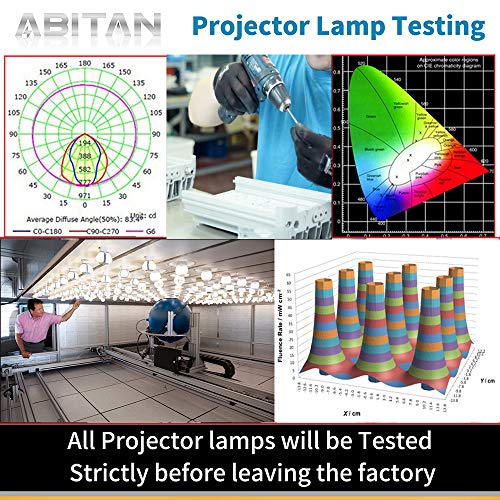 ABITAN ELPLP85/V13h010l85 Replacement Projector Lamp for Epson powerlite Home Cinema 3500 3100 3000 3600E 3700 3900 EH-TW6600 EH-TW6800 EH-TW6700 EH-TW6600W Projector with Housing - Thumbnail 5