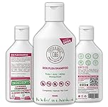 Dog Flea & Tick Shampoo for Itchy Skin 500ml - Medicated Flea & Tick Cleanser for Sensitive and Smelly Dogs - Antibacterial & Anti-Fungal Grooming Product