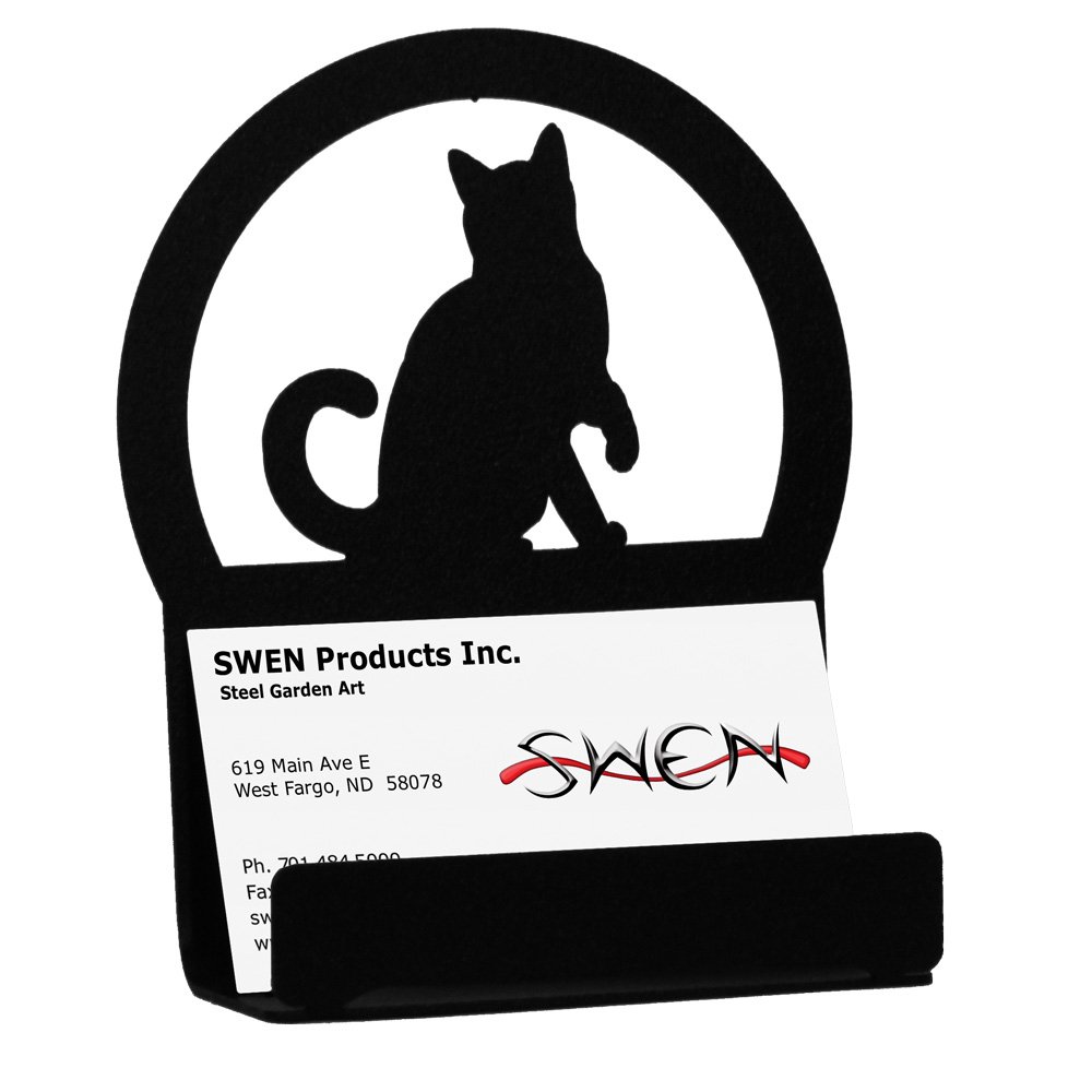 SWEN Products Cat Business Card Holder