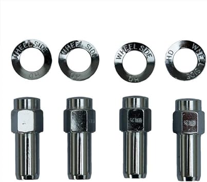 Weld Racing 601-1410 12mm x 1.25RH Closed End Lug Nut Kit, Pack of 4