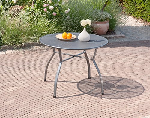 Greemotion Tavolo da Esterno in Metallo Toulouse