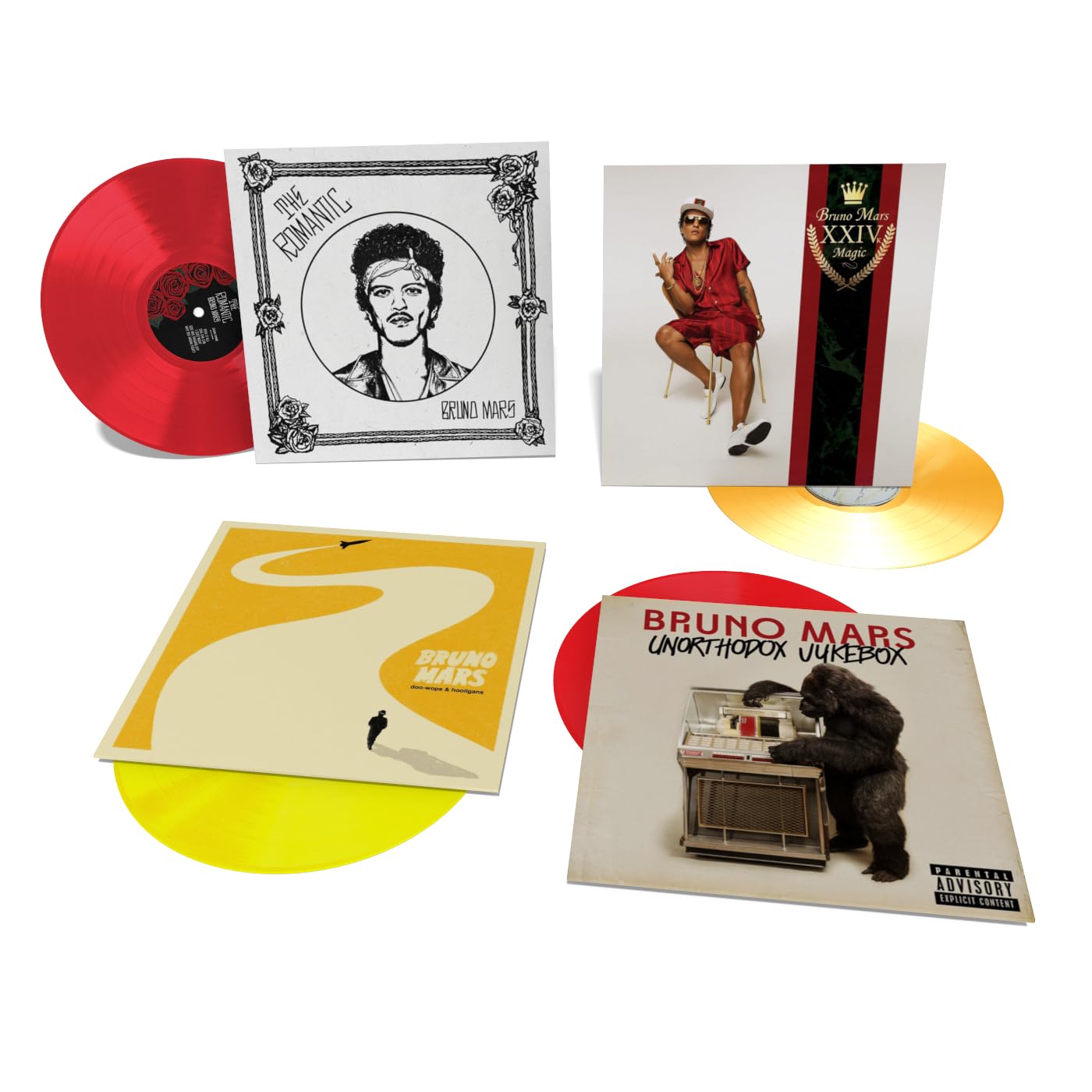 The Complete Bruno Mars Vinyl Collection: Doo-Wops & Hooligans