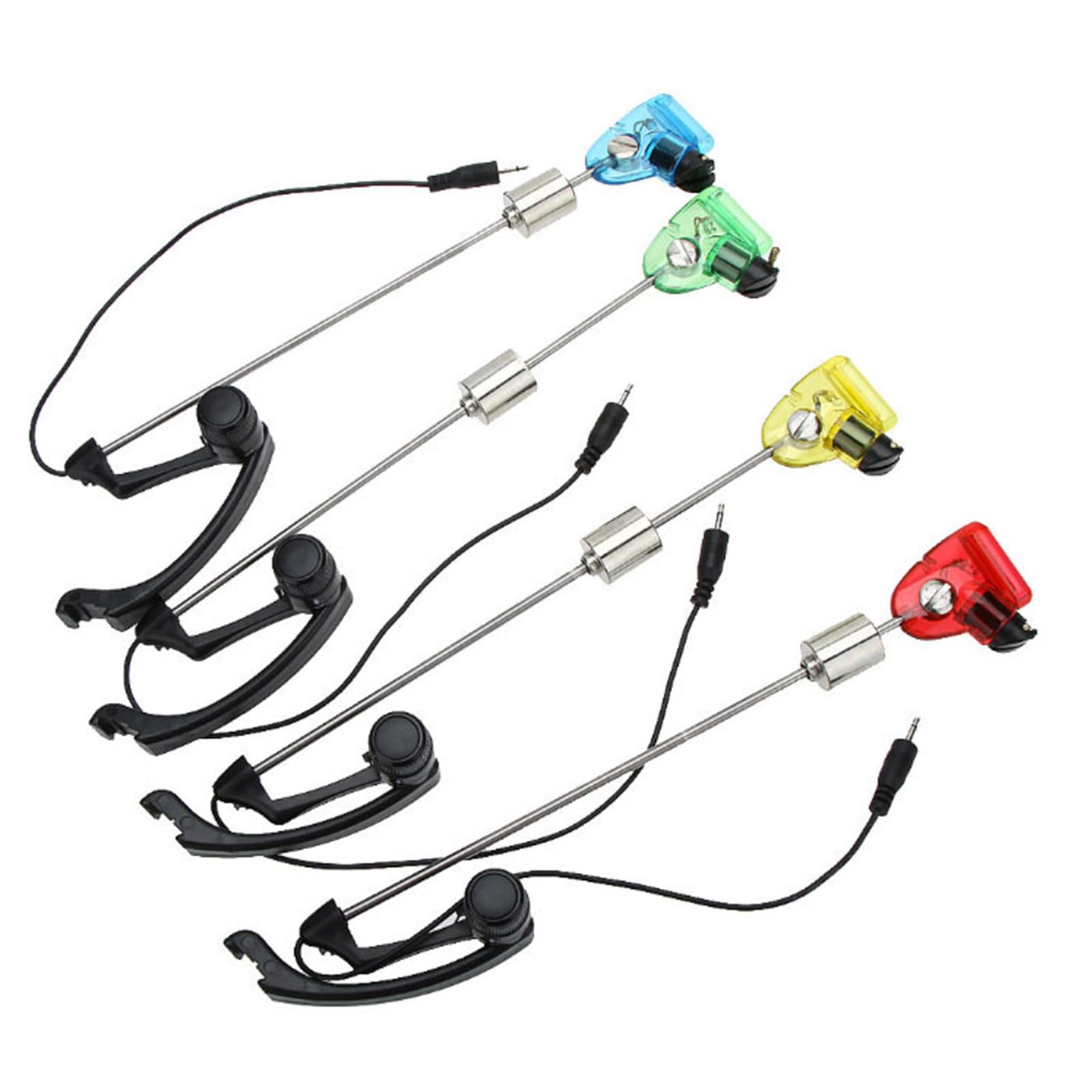 Juego de luces LED para pesca de carpa, herramienta iluminada LED, alarma para alarmas, indicador de picadura, indicador de mordida con luz LED