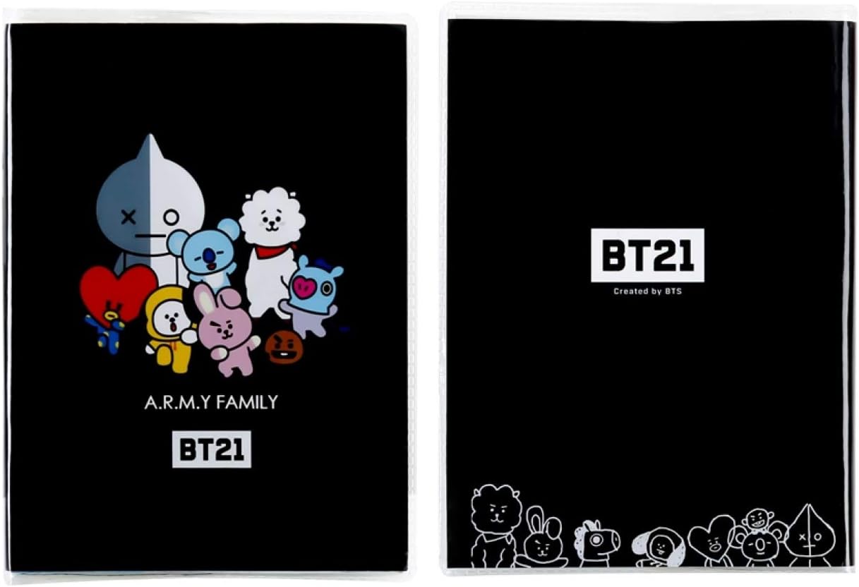 Good-Looking Kpop BTS Bangtan Boys Small Notebook BTS Merchandise Cute BTS Printing Portable Notebook in fine Style(H01)