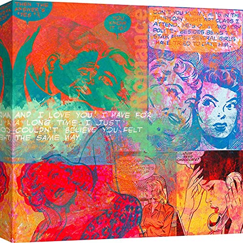 Stampa Fine Art, realizzata a partire dal file originale in alta risoluzione tratto direttamente dall'opera, su tela da 300 gr