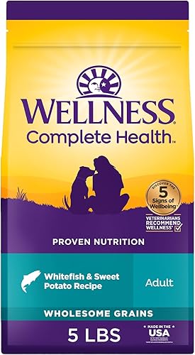 Miniatura 1 de Wellness Natural Pet Food Complete Health - Alimento seco natural para perro, pescado blanco y batatas, bolsa de 2.3 kg.