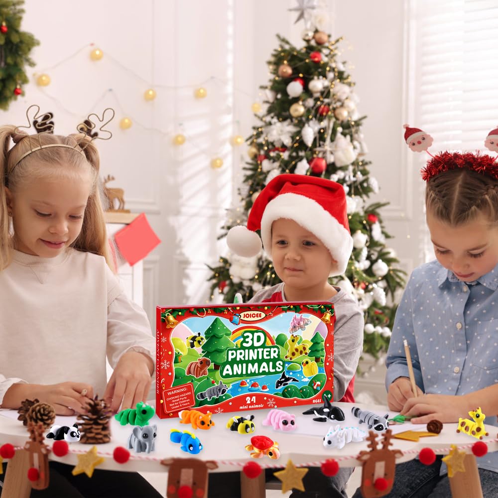Amazon.com: JOICEE 2026 Christmas Advent Calendar with Mini 3D