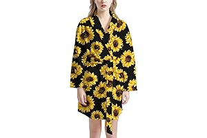 Cozy Sunflower Robe: Your Ultimate Comfort and Style Statement