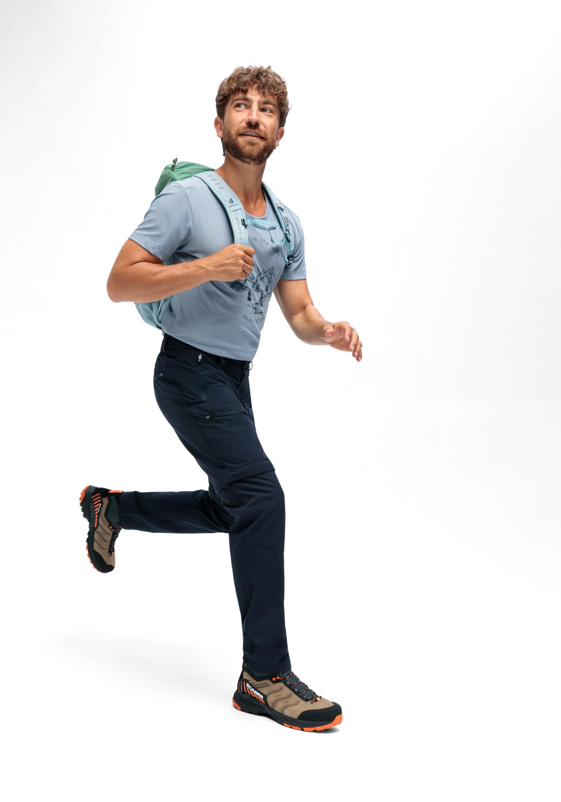 Maier Sports Herren Wanderhose Tajo Zip Loop
