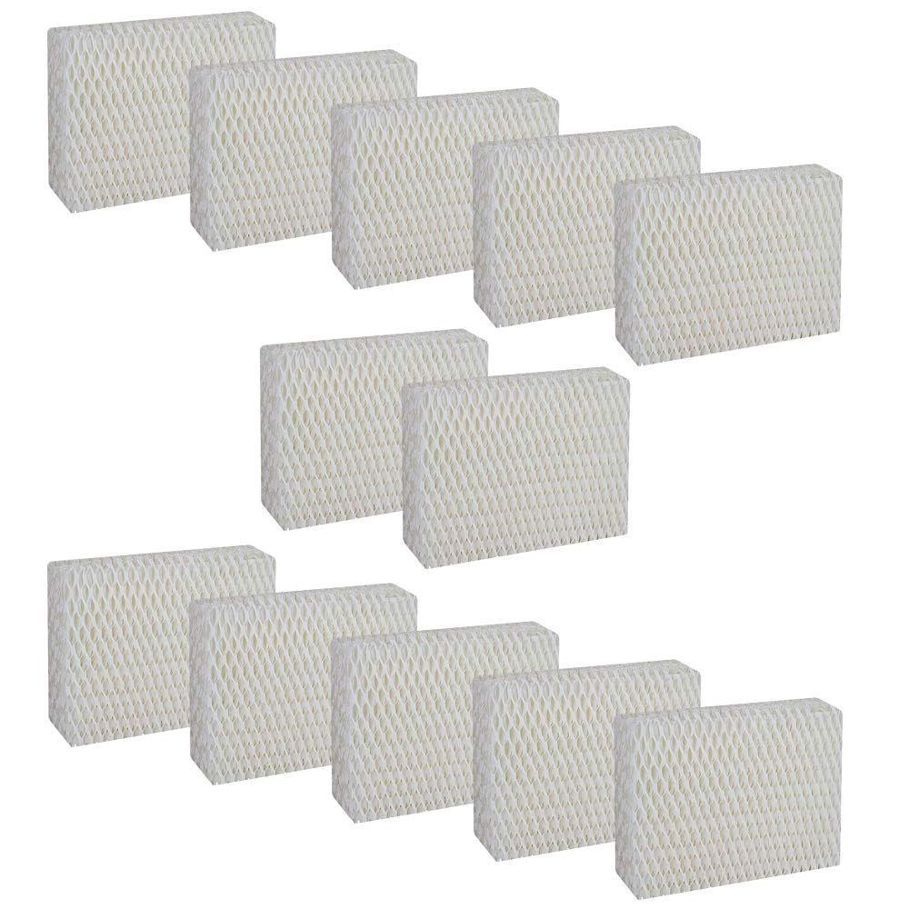 Mumaxun12pcs Replacement for WF813 Humidifier Filter fit Relion RCM-832N & ProCare PCCM-832N, Duracraft DH-830, Robitussin DH-832, Sesame Street SH100 & SH200