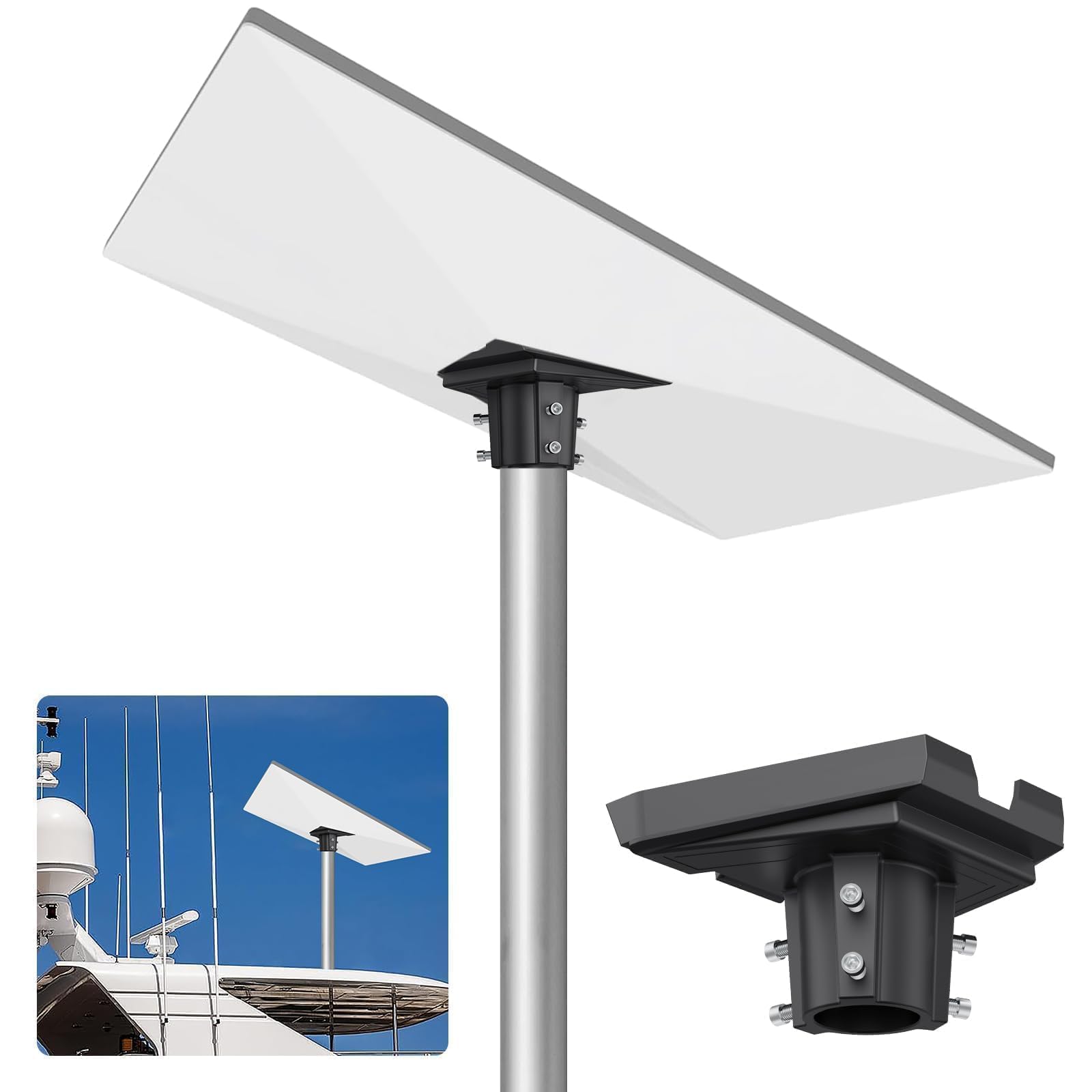 dattatore per tubo Starlink V3, regolabile a 360 gradi, kit di installazione Star link compatibile con la piastra standard Starlink V3 e con il ricevitore di terza generazione (V3) di Starlink dattatore per tubo Starlink V3, regolabile a 360 gradi, kit di installazione Star link compatibile con la piastra standard Starlink V3 e con il ricevitore di terza generazione (V3) di Starlink