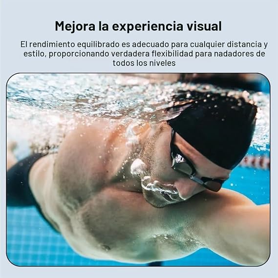 Performance Goggles for Competition, Swimming Men and Women, Swimming Goggles for Training and Competition, Anti-Fog Coating, UV Protection