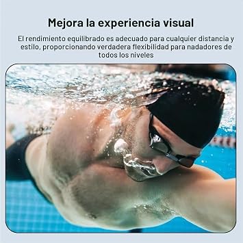 Performance Goggles for Competition, Swimming Men and Women, Swimming Goggles for Training and Competition, Anti-Fog Coating, UV Protection