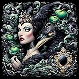 GemZono Adult Diamond Art Painting Kits,5D Diamond Art Kits,DIY Full Diamond Dot Paintings,Villain Diamond Painting Kits for Adults,Cartoon Round Full Diamond Painting,Home Decoration 13.8x13.8inch