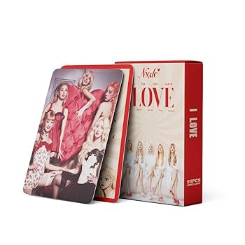 Amazon.co.jp: (G)I-DLE Nxde I LOVE トレカ 55枚セット