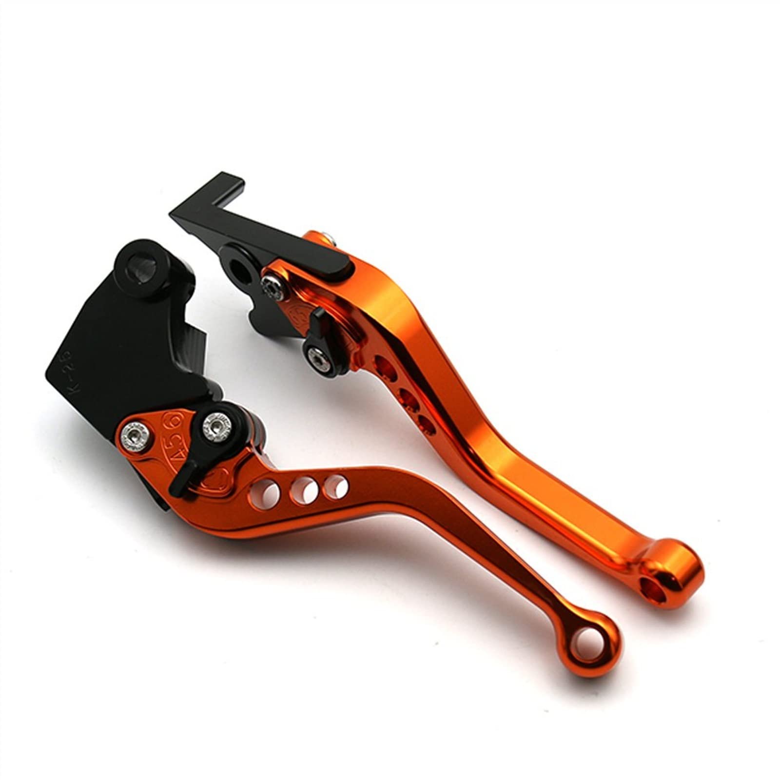 Moto Leviers d'embrayage De Frein pour Daytona 675 2006-2017 pour Speed Triple 2008 2009 2010 Leviers d'embrayage De Frein Longs Et Courts pour Moto (Couleur : Short7)