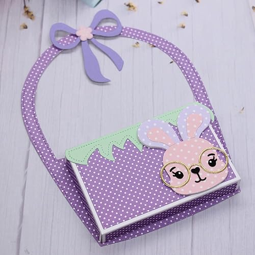 Miniatura 3 de KSCRAFT Cute Bunny Face Metal Cutting Dies Stencils for DIY Scrapbooking Decorative Embossing DIY Paper Card