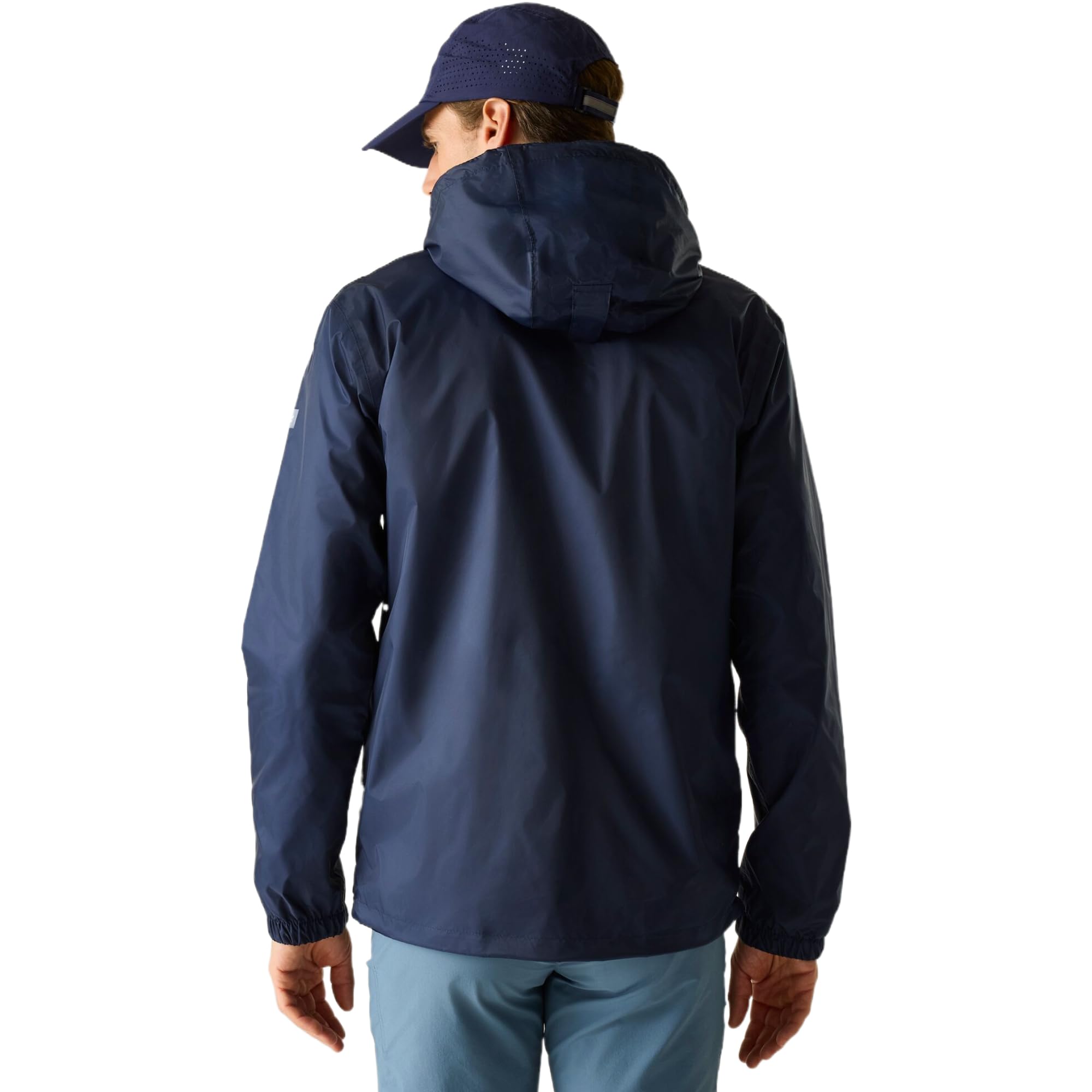Regatta Chubasquero Lyle IV Impermeable Y Transpirable Con Forro de Malla Oculta Con Capucha Y Cubierta Activa Jackets Waterproof Shell Hombre (Pack de 1)