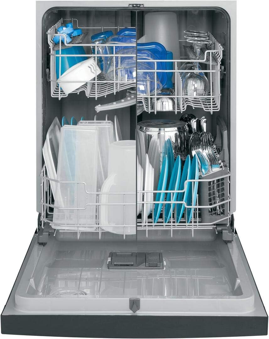 review GE Appliances GDF510PGMWW, White