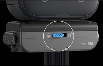 Insta360 Quick Release Mount 2.0(New Version), Compatiable X5/X4/X4 AIR/X3/ONE RS/X/X2/ACE/ACE PRO/ACE PRO 2