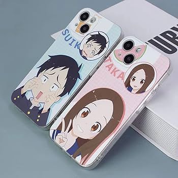 Amazon.co.jp: 高木さん 西片くん スマホケース 携帯カバー 人気アニメ