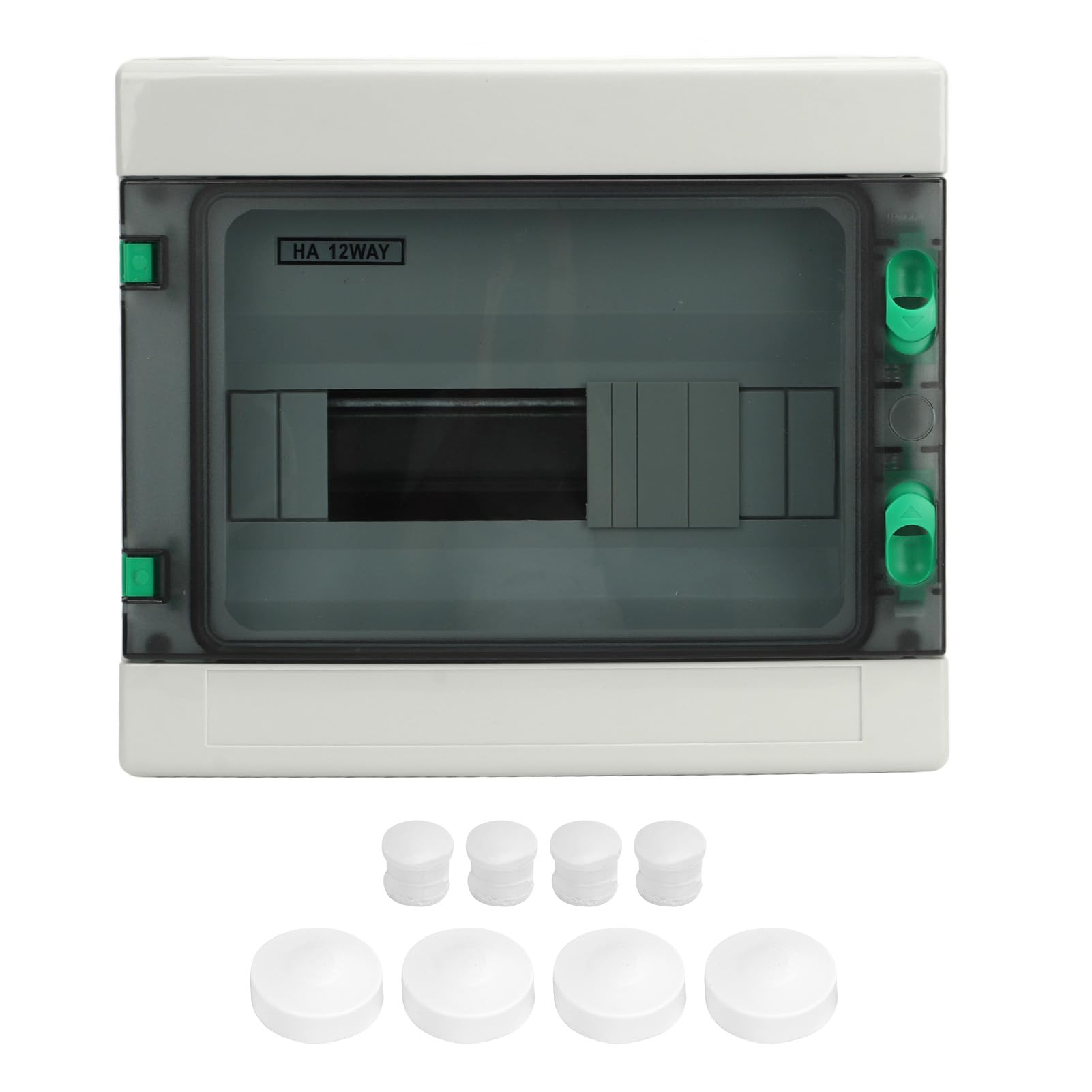 Centralino Elettrico da Parete Quadro Elettrico Esterno Scatola Elettrica da Esterno Guida DIN Scatoladi Derivazione Montata in Superficie impermeabile IP65 uso interno ed esterno