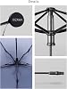 KIZAWA Folding Umbrella, Lightweight, 3.1 oz 84 g, Men's, Folding Umbrella, Women's, Level 5 Water Repellent, Compact, 365 Days of Use, Mini Umbrella, Rainy Season Protection, 5 Ribs, 19.7 x 21.7 x 23.6 inches 50 x 55 x 60 cm