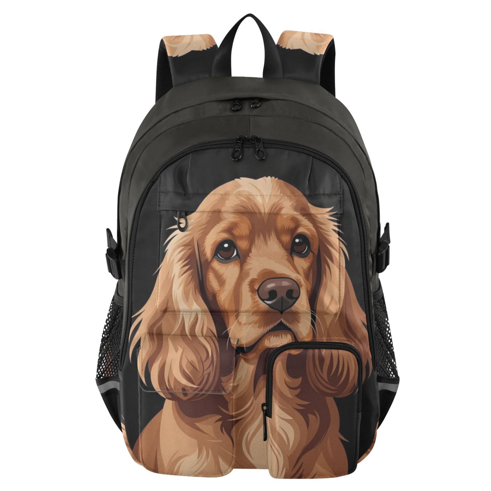Mochila de viaje grande y mochilas escolares grandes de 17.5 pulgadas 8