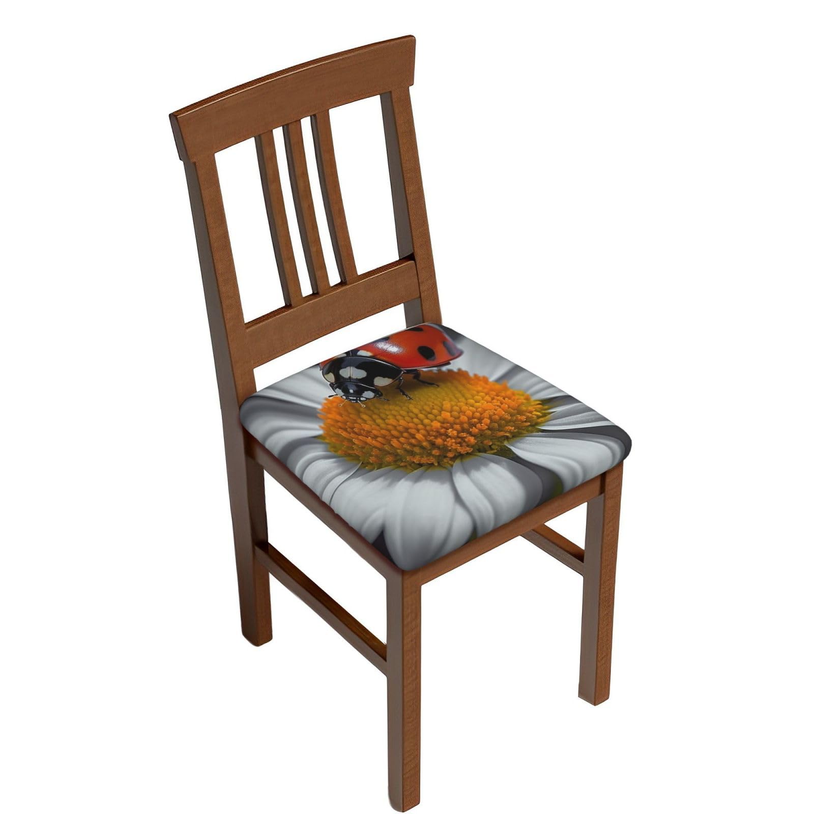 Housse de tabouret de bar carrée lavable : protégez vos sièges avec ce lot de 6