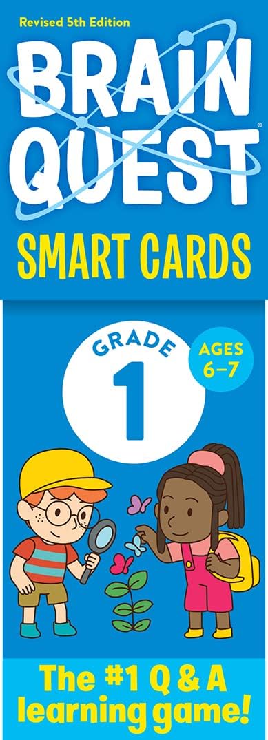 Brain Quest 1st Grade Smart Cards Revised 5th Edition (Brain Quest Smart Cards)