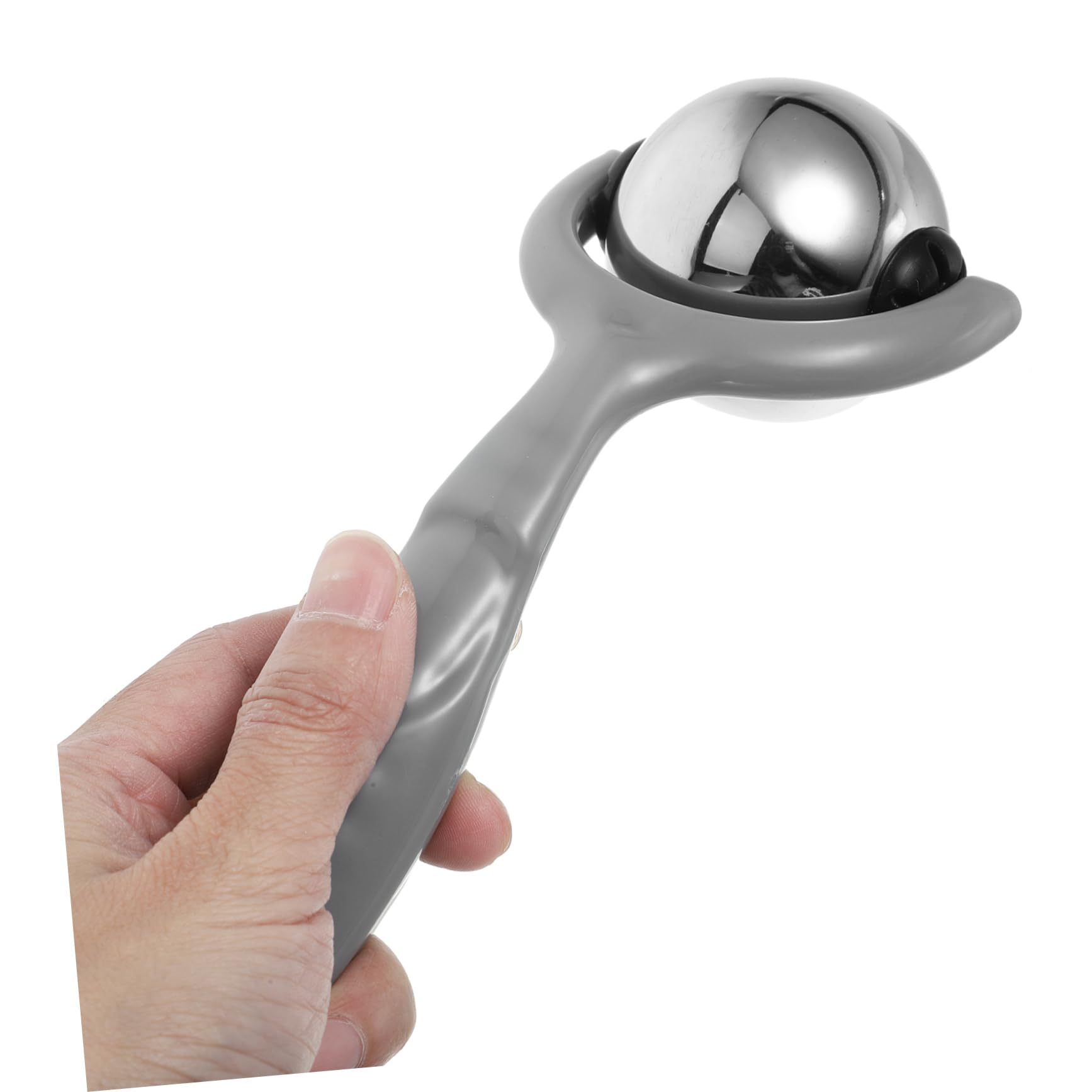 3 Stück Gesichts-Guasha-Schabewerkzeug Gesichts-Guasha-Tool Augenroller-Gesichtsmassage gesichtsmassagegerät aus metall Gesichtsmassage-Tool Nur Grey