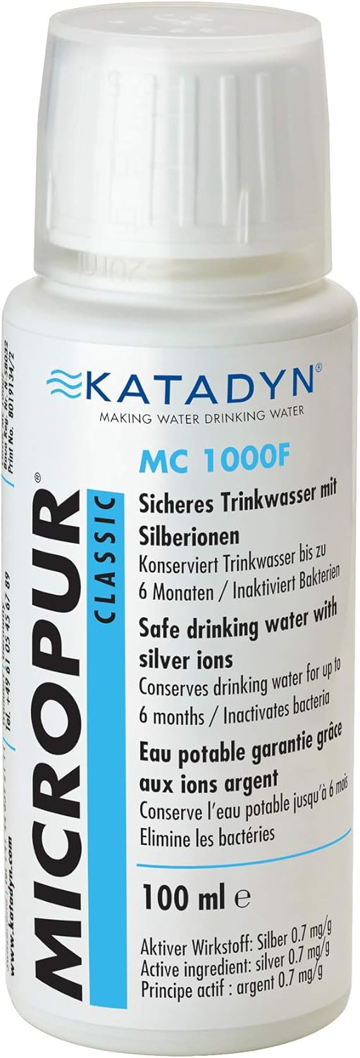 filtro per l'acqua potabile per i batteri