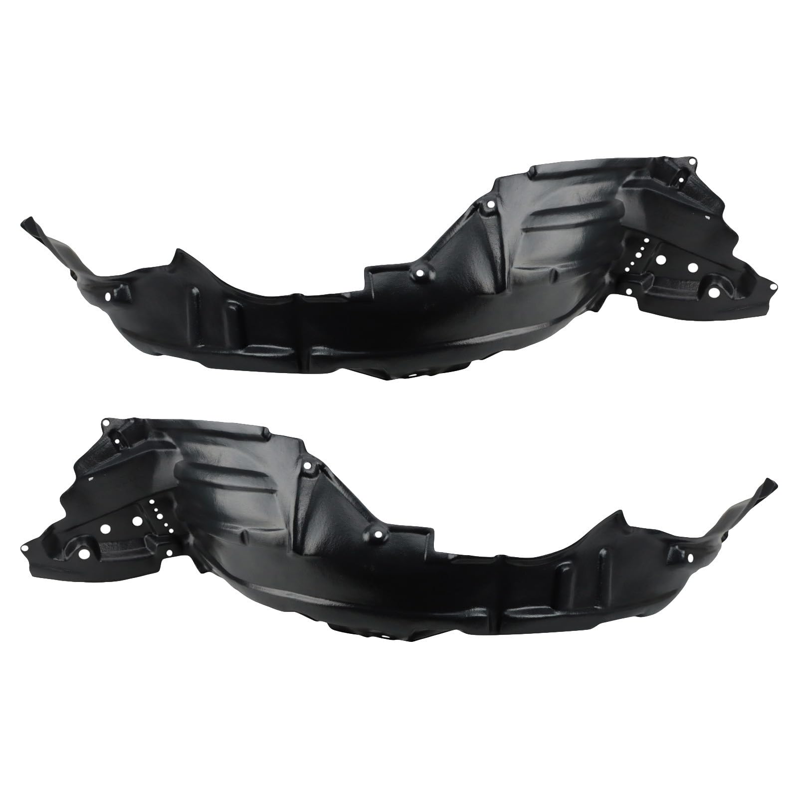 TRQ Front Inner Fender Liner Set | For 2011-2015 Scion xB SC1248109 SC1249109