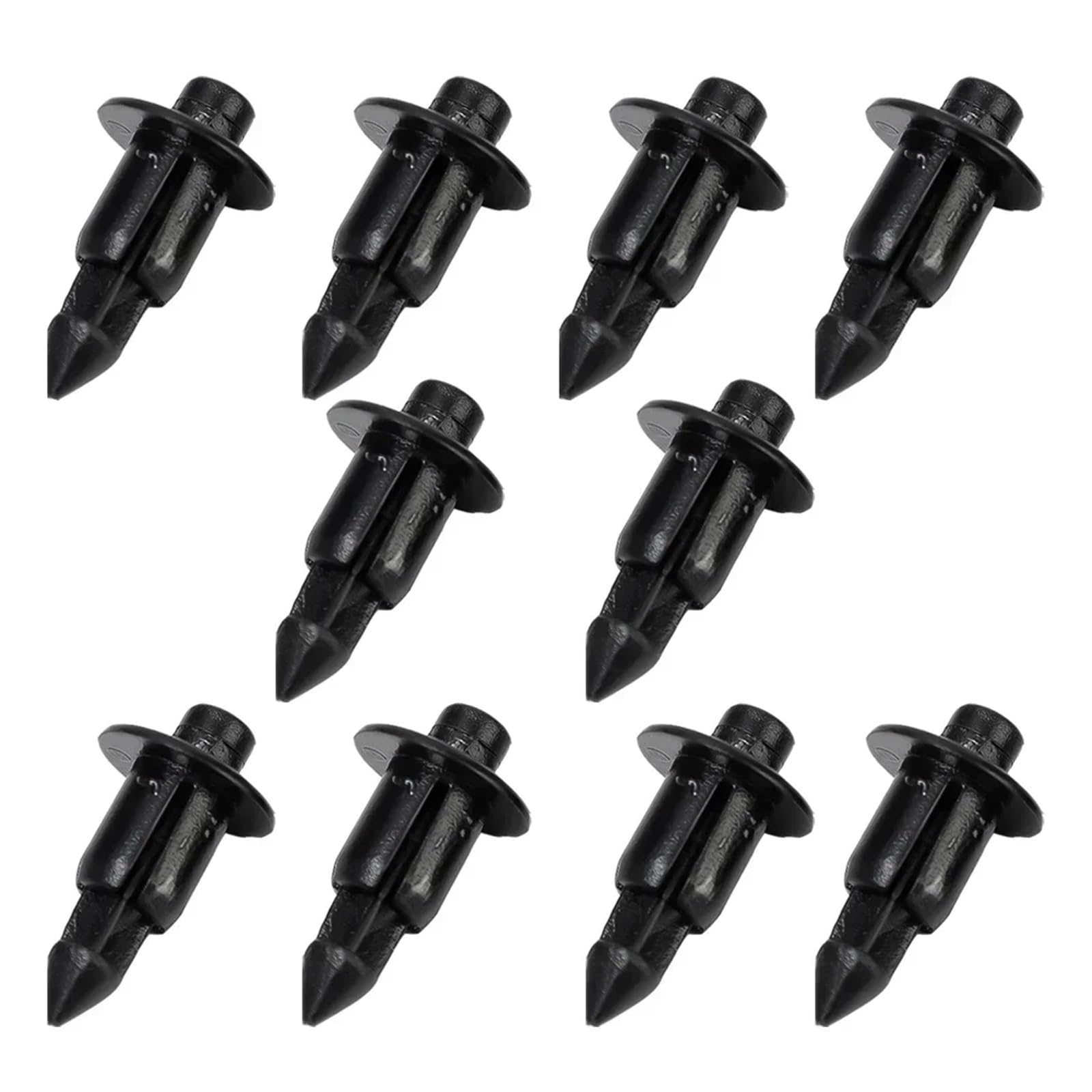 KXFVYNE Expansion Screw Buckle Car Motorcycle Plastic Rivets Fasteners Shell Flow Cover Screws(10pcs)