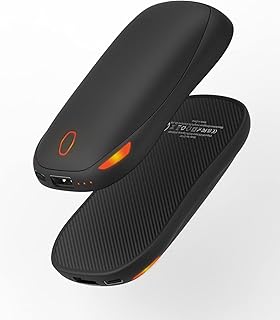 IFEART Hand Warmers Rechargeable 2 Pack, 10000mAh Magnetic Electric Hand Warmer, Portable USB Hand Warmer 3 Levels Heating, Idea Handwarm Tech Gifts for Men, Women (5000mAh*2)