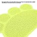 ZJchao PVC Pet Litter Mat Shape Feeding Bowl Placemat (Claw Shape)