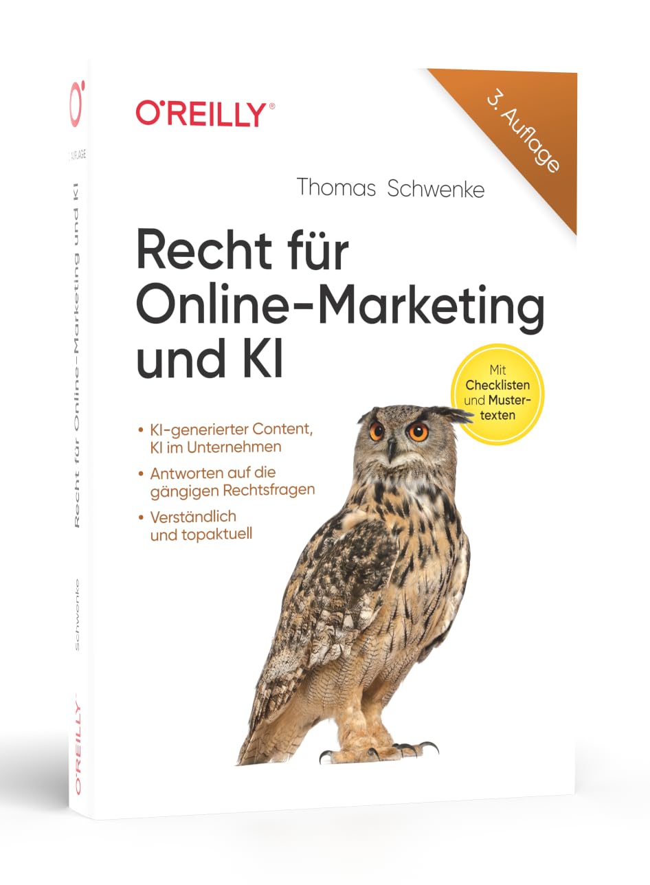 Recht für Online-Marketing und KI