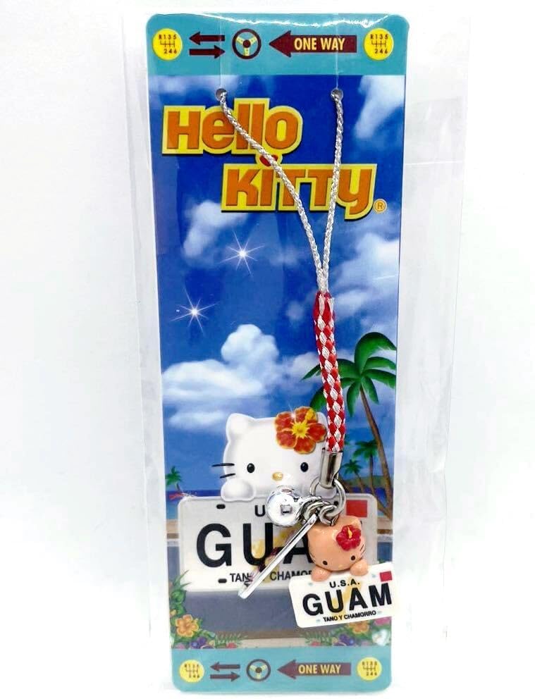 キティ キティちゃん グアム限定販売 レア ご当地 携帯 根付け 日本